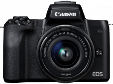 CANON EOS M50 + EF-M 15-45mm f/3.5-6.3 IS – Systemkamera bei MediaMarkt