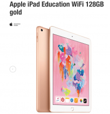 Hammer Apple iPad Education WiFi 128GB bei melectronics zum Best Price Ever