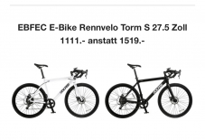 Elektro Rennvelo CHF 1111