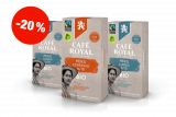 Café Royal: 20% Rabatt auf Bio-Kaffeekapseln