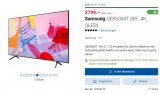 85″ 2020 Samsung für 2’799.-