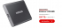 SAMSUNG Portable SSD T7, 1.0TB