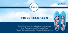 Febreze - Frischesolen Gratismuster