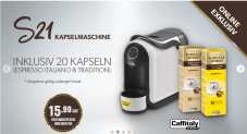 Chicco d’oro Maschine inkl. Kapseln für 15.90