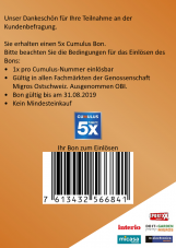 [lokal] 5x Cumulus bei Migros Fachmärkten bei Migros Ostschweiz durch Umfrage Teilnahme