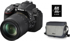 Nikon D5300 Kit inkl. Speicherkarte und Tasche für CHF 599.- statt CHF 791.- in der digitec Kamera-Aktion