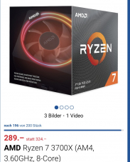 AMD Ryzen 7 3700X bei digitec