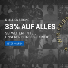 33% auf alles bei MyProtein, z.B. THEWHEY für CHF 30.- statt CHF 44.99