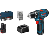 Akku-Bohrschrauber-Set Bosch Professional PRO GSR 12V-15 (2 Akkus, Schnellladegerät) bei DayDeal