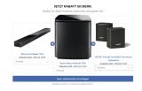 Bose Soundbar 700 mit Bass Module und Rear Speakern für CHF 1649.-