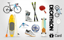 Decathlon: 20.- Gutschein geschenkt beim Kauf von Geschenkarten ab 100.-