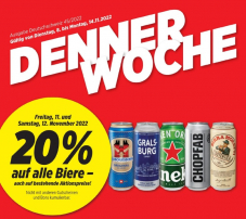 20% auf alle Biere und 50% Cailler Pralinés Collection am Wochenende bei Denner
