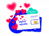 Digital Republic Valentinstag Deal - bis 50% Rabatt auf Daten SIM-Karten
