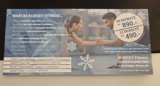 Budget Fitness Jahresabo zum Preis von CHF 480.-