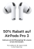 Apple AirPods Pro 3 für CHF 109.50 bei DQ Solutions zur Neueröffnung in Zug am 29.8. (lokal)