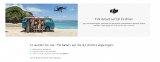 15% Rabatt auf DJI Drohnen bei Microspot