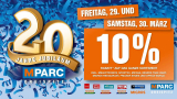 [Lokal Basel] Migros Dreispitz 20 Jahre Jubiläum mit 10% Rabatt