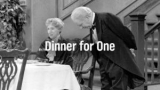 Dinner for One – auf Abruf in der Mediathek in S/W und Farbe