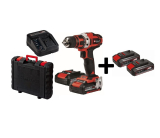 Einhell Akku-Bohrschrauber TE-CD 18/40-1 18 V (Koffer, Ladegerät, 2x 1.5 Ah + 2x 2.5 Ah)