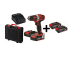 Einhell Akku-Bohrschrauber TE-CD 18/40-1 18 V (Koffer, Ladegerät, 2x 1.5 Ah + 2x 2.5 Ah)