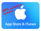 Startselect: 20% Zusatzguthaben auf App Store & iTunes Geschenkkarten mit Apple Pay (nur noch heute)