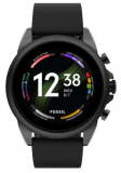 Fossil Gen 6 - 44mm, Black Silicone