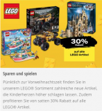 30% Rabatt auf alle Lego Spielware bei Coop, Coop Bau & Hobby und Coop City