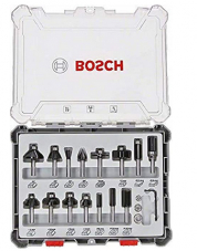 Bosch Professional 15tlg. Fräser Set