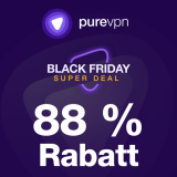 88 % Rabatt von PureVPN | Black Friday Deal