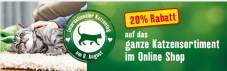 Fressnapf.ch: 20% Rabatt auf alle Katzenartikel am Weltkatzentag (08.08.2019)