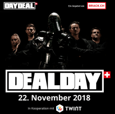 Ankündigung – DealDay bei DayDeal am 22. November ab 09:00 Uhr