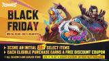 Marvel Rivals Black Friday: bis zu 40% auf alle Cosmetics von Season 3 und früher