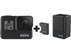 GOPRO HERO7 Action-Kamera + Dualladegerät  bei MediaMarkt