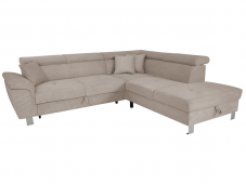 Ecksofa „PINK“ mit 3 verstellbaren Kopfstützen & Bettfunktion bei Conforama (nur Abholung)