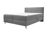 Halbfeste Boxspringbetten Grace (140-180/200cm) mit Aufbewahrungskasten + Fleischmesser bei Conforama