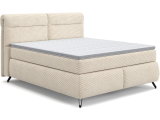Boxspringbett SWISS HOME STYLE AMBER beige 160x200cm flexibel bei Conforama