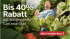 Bis zu 40% Rabatt auf ausgewählte Gartenartikel bei nettoshop