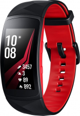 Samsung Gear Fit2 Pro (S, Rot, Kunststoff)