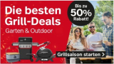 Bis zu 50% Rabatt auf Grill- & Outdoor-Produkte bei NettoShop