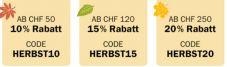 10% ab 50.- / 15% ab 120.- / 20% ab 200.- CHF bei haarprodukte.ch