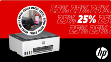 25 % Rabatt auf alle  Smart Tank‑Drucker bei MediaMarkt Schweiz