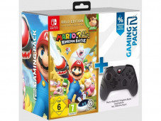 Mario & Rabbids Gold Edition + r2g Wireless Pro Pad X bei heiniger
