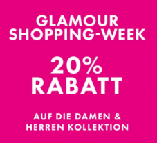 Glamour Shopping-Week: 20% Rabatt auf die gesamte Damen & Herren Kollektion bei WE Fashion