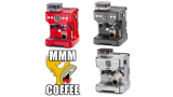 Siebträger-Kaffeemaschien von Trisa in drei Farben bei melectronics zum Bestpreis