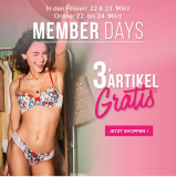 3. Artikel gratis bei Hunkemöller, z.B. 3 Bralettes Halter Lace für CHF 58.- statt CHF 87.-