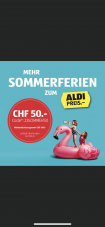 Ab in den Urlaub :-) mit Aldi Reisen Spare 50.- ab 400.-