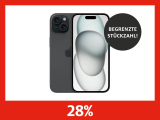 iPhone 15 128gb black + Einkauf 100.- bei Manor