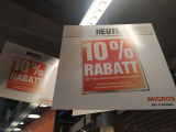 [lokal] Migros Wohlen AG: 10% auf alles - kombinierbar mit 10.- ab 80.- Schaltjahr-Bon