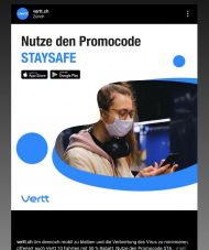 [lokal] Vertt.ch - Neuer Fahrdienst in der Stadt Zürich (50% auf die nächsten 10 Fahrten)