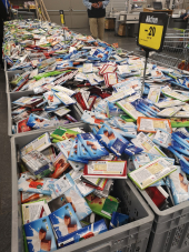 Schokolade für 20 Rappen im Coop Outlet Schönbühl